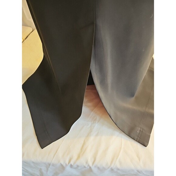 Eddie Bauer Women's Sleeveless Dress Black Size 12 Button Front Pockets Long - Picture 5 of 7